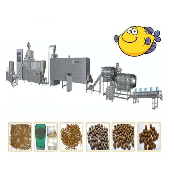 Automatic Fish Feed Pellet Extrusion Machine