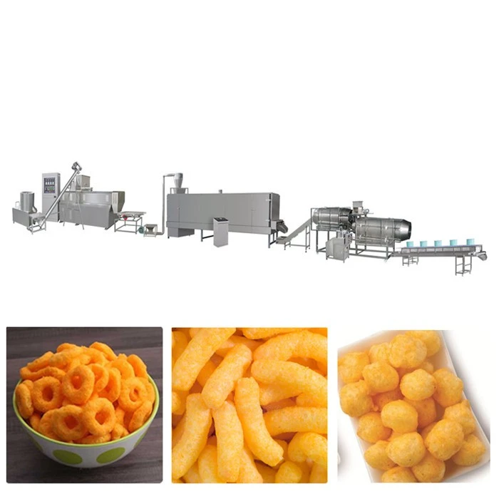 Puffed Snack Making Machine Plant