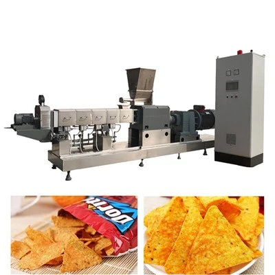 Meaisín Líne Táirgthe Sliseanna Tortilla Corn