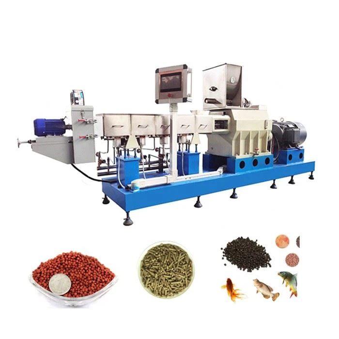 Floating Fish Feed Extruder Production