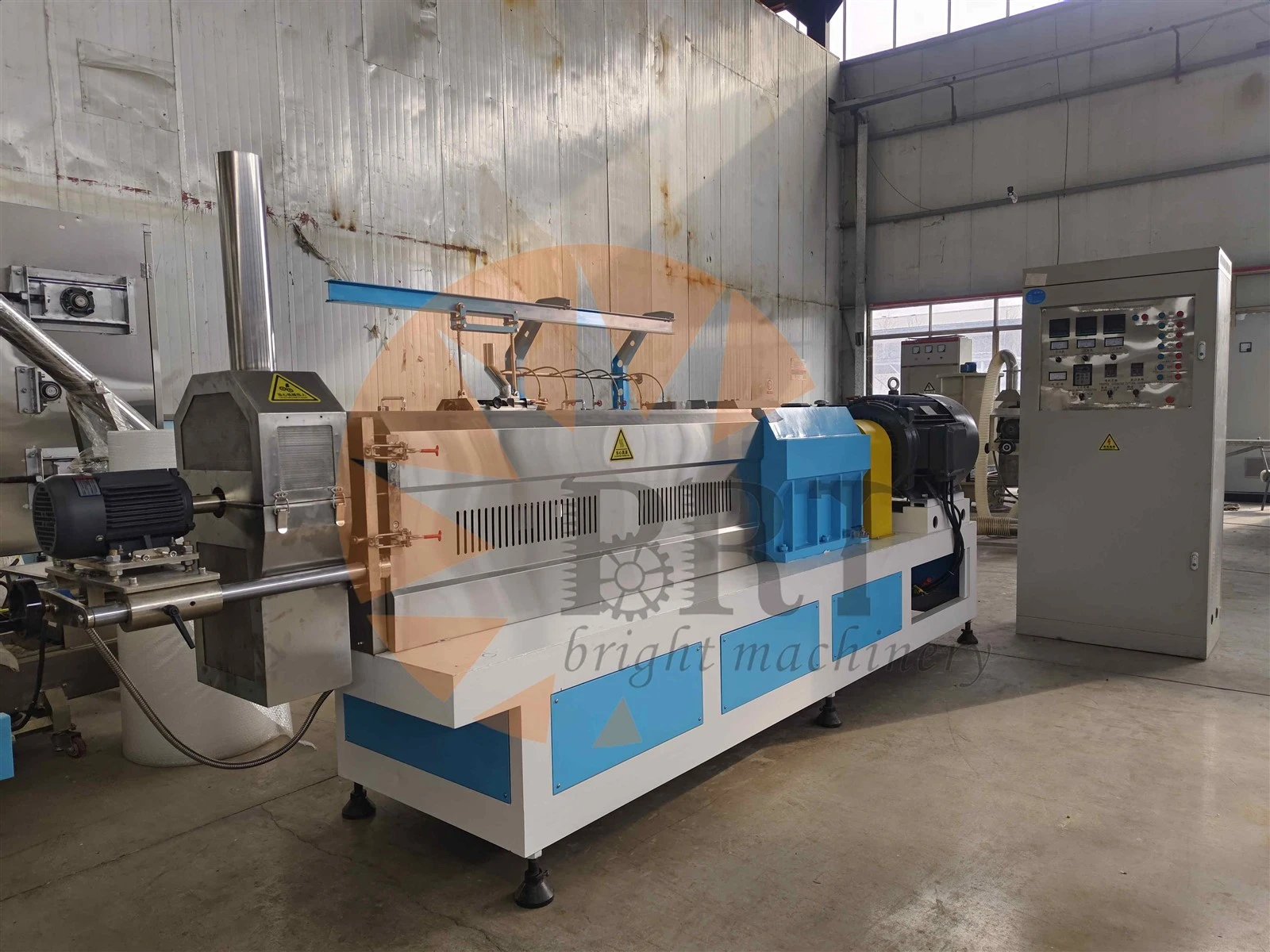 twin screw extruder for puff snack food extrusion twin screw extruder for puff snack food extrusion